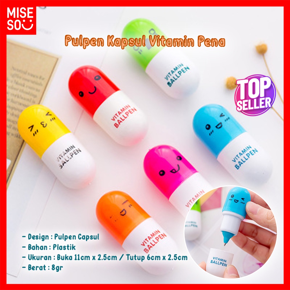 

Pulpen Kapsul Ballpen Pena Lucu Vitamin Pena Vitamin Unik Vitamin Souvenir 022