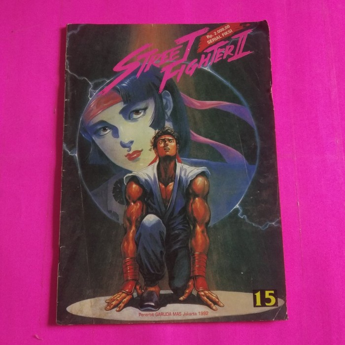 Komik Lawas Street Fighter II Sengatan Serigala Hijau vol 15