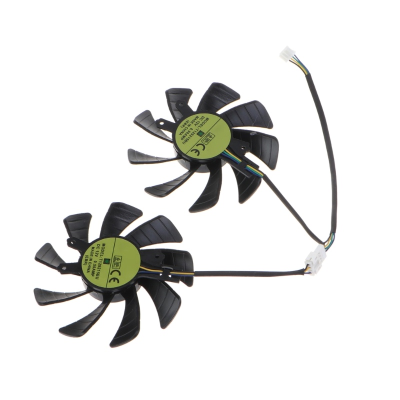 Kipas Angin zzz 86mm 39in 4Pin 12V 050a Cooler Fan T129215Bu VGA Fan Graphics Card Cooling Fan Untuk GTX660 660ti 670 680 Cooler