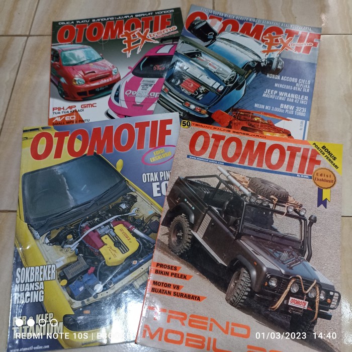 majalah otomotif mobil extrem khusus