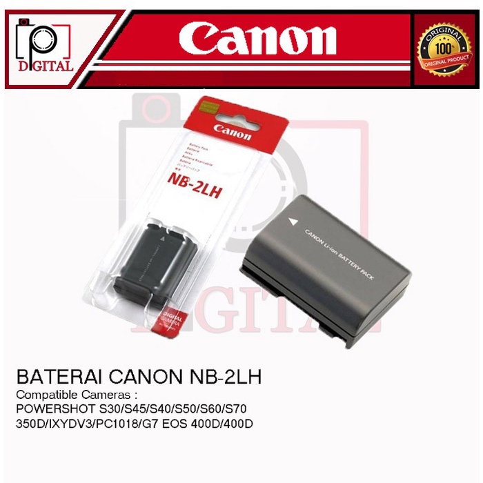 BATERAI CANON NB-2LH / NB 2LH