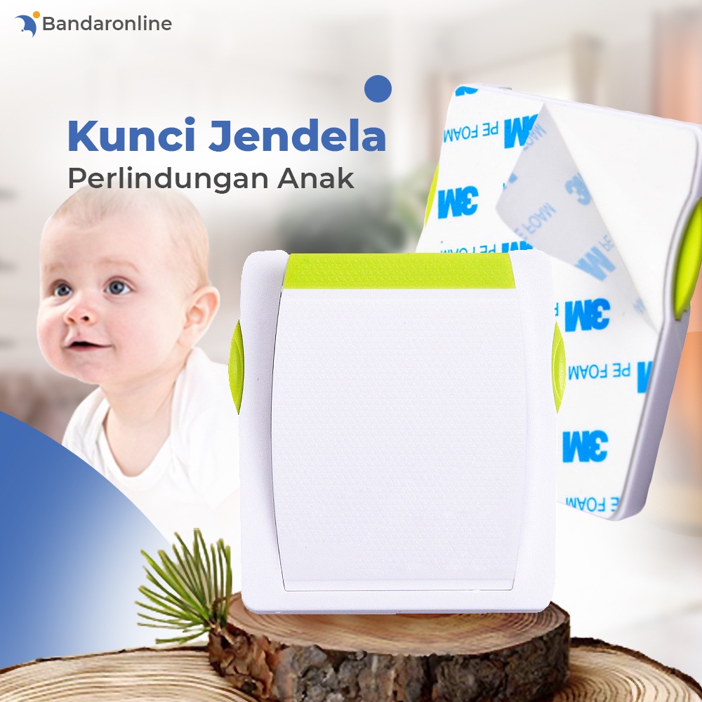 Kunci Jendela Perlindungan Anak Pengunci Pintu Sliding Door Safety Lock