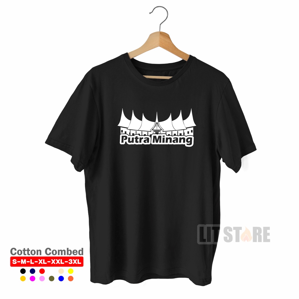 LITSTORE Kaos PUTRA MINANG Padang Kaos Daerah Kaos Minang