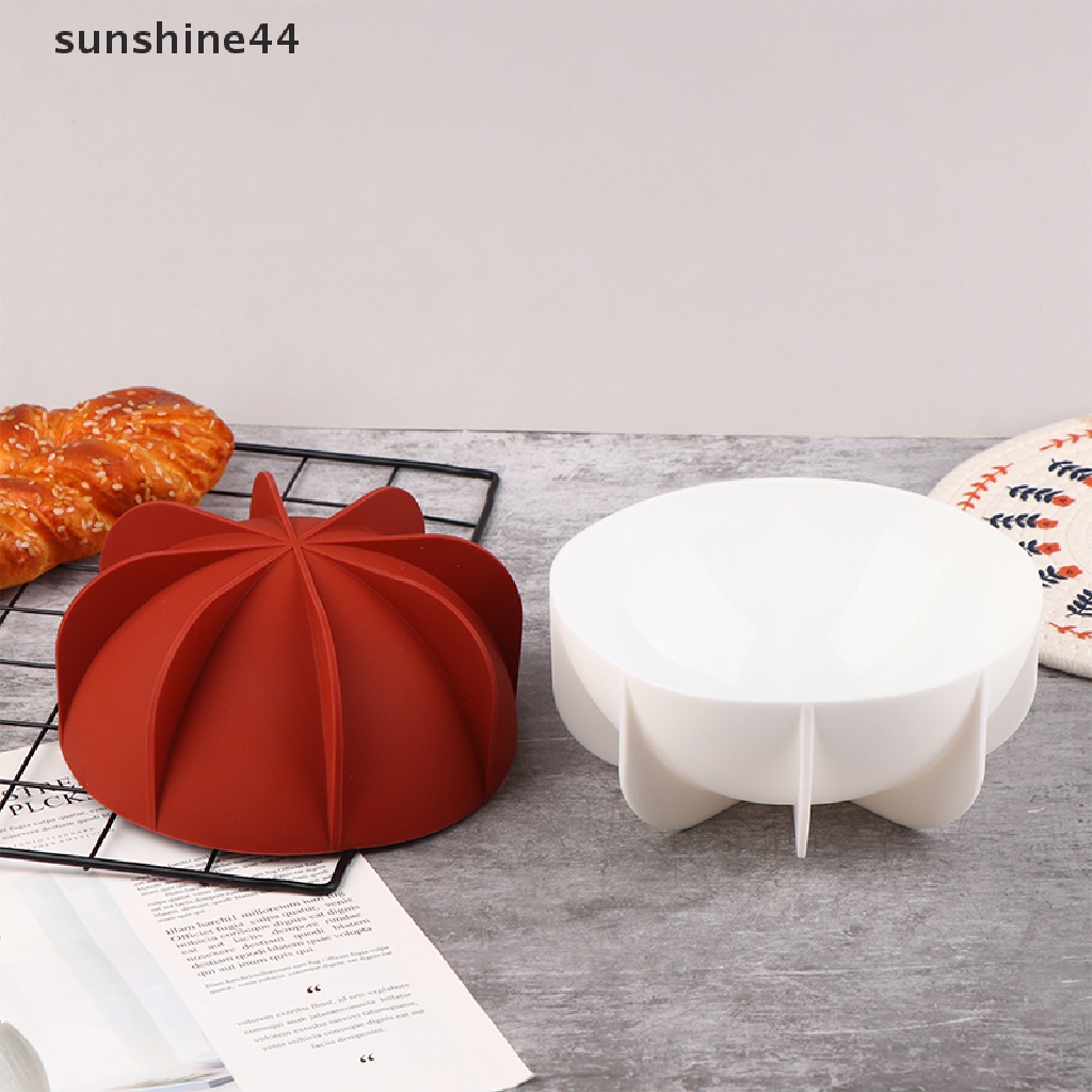 Sunshine 1Pc Hemisphere Pan Dome Cetakan Kue Silikon Untuk Kue Half Sphere Planet Mould ID