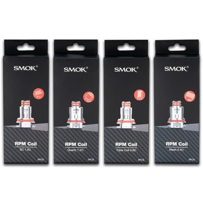 Coil Smok RPM Mesh 0.4 ohm &amp; Triple Coil 0.6 ohm Authentic murah