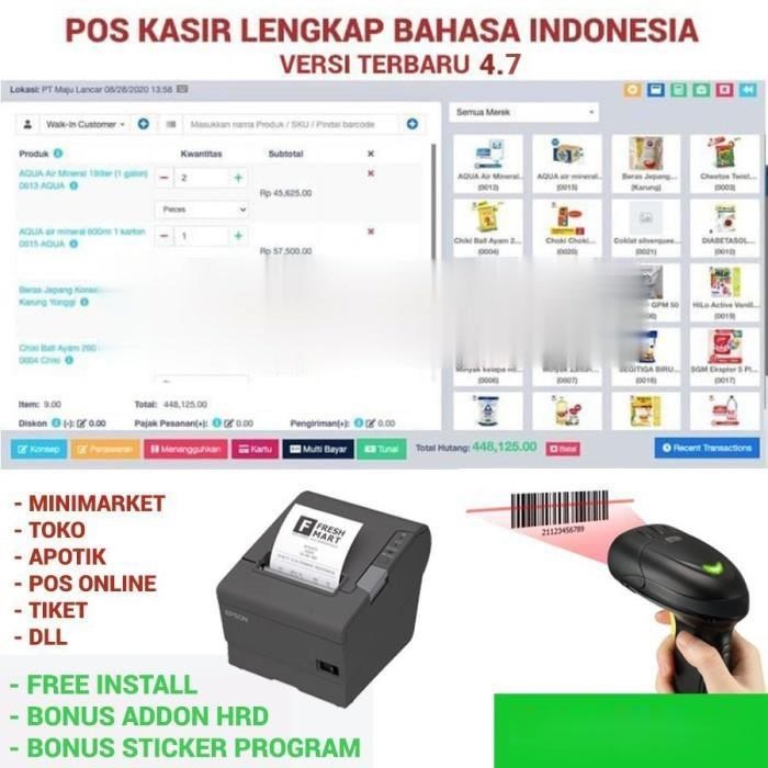 DVD Source software toko program toko aplikasi toko pos lengkap PHP - Invoice