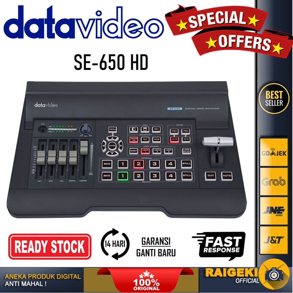 Datavideo SE-650 HD 4-Channel Digital Video Switcher