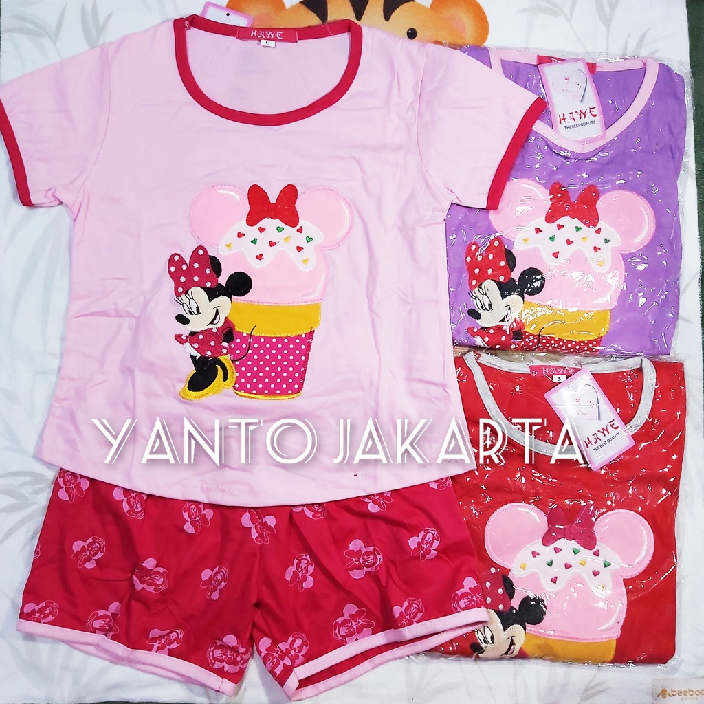 STELAN MINNIE ANAK PEREMPUAN OBLONG 1-5 TAHUN