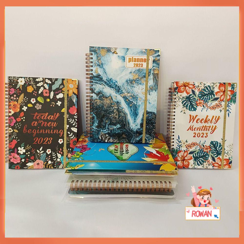 R-flower Agenda Planner A5 Full Year Planner Jadwal Sketsa Buku Harian