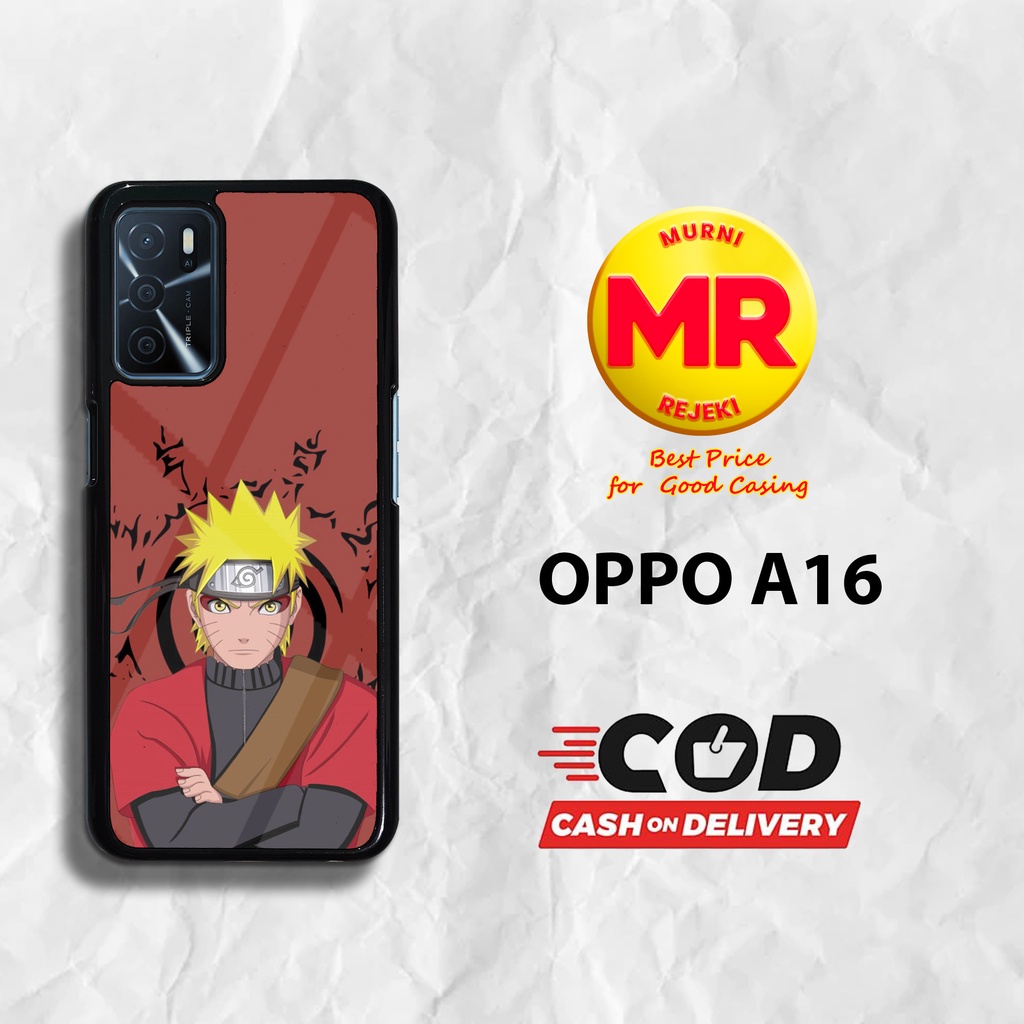 CUSTOM CASE GLOSSY  CASE OPPO A16 ANIME NARUTO