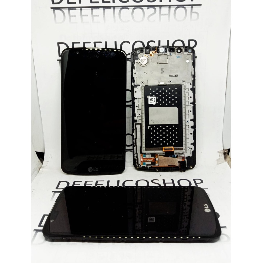 LCD TS Touchscreen + Frame + Speaker K10 TV 2016 K10 TV / K430 TV / K10 K430DS WITH IC