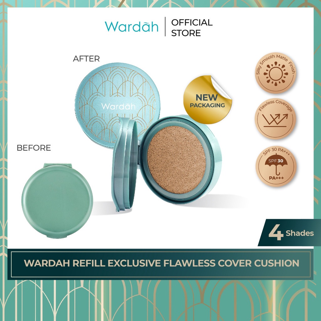 Wardah Refill Exclusive Flawless Cover Cushion