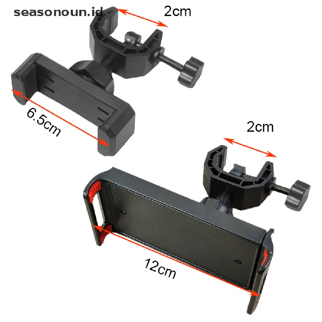 Seasonoun Phone Holder 360derajat Rotag Universal Microphone Supporg Stand.