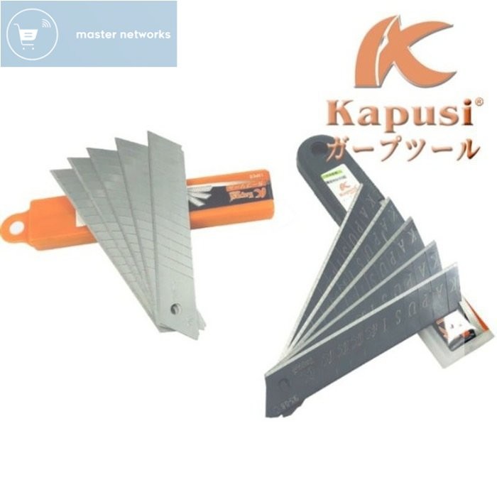

Kapusi Refill Cutter isi 10 Pcs Besar Hitam Putih K-8770 K-8766
