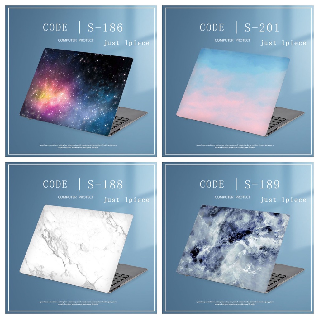 1pc Universal Custom Cinnamoroll Laptop Stiker Decal Untuk Huawei MateBook 13 MateBook X2020 12 13 14 15.6 Inci Netebook Pelindung Cover Case Marvel LGBT Pride Notebook Skins