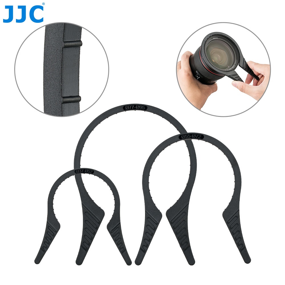 PREORDER JJC Camera Lens Filter Wrench Removal Tool Kit, 37-52mm 55-72mm 77-95mm MCUV UV CPL ND Filt