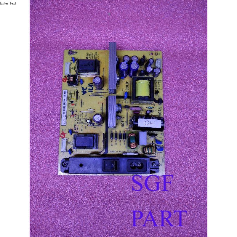 POLYTRON 24B63 POWER SUPPLY- MESIN TV- PSU TV LCD POLYTRON 24B63