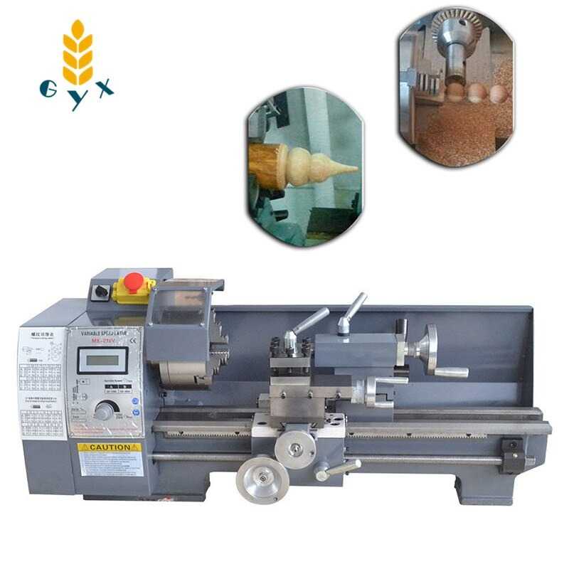 (BISA COD) FTIHSHP GYX Mesin Bubut Kayu Mini Lathe Beads Woodworking 900W - WM210V