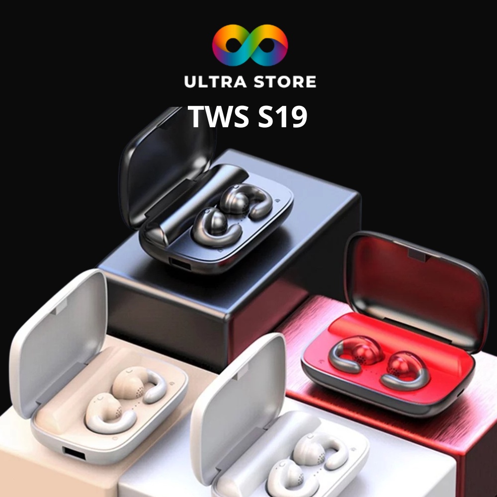 ULTRA TWS S19 WIRELESS BLUETOOTH EARPHONE WATERPROOF T1002