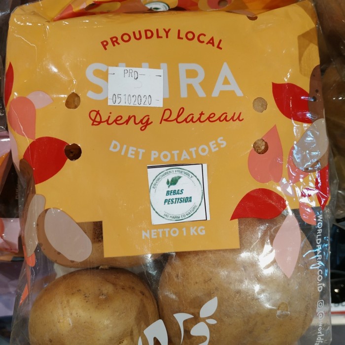 

Shira Kentang Diet 1kg/pak
