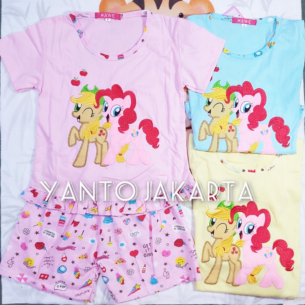 STELAN OBLONG PONY ANAK CEWEK 1-5 TAHUN