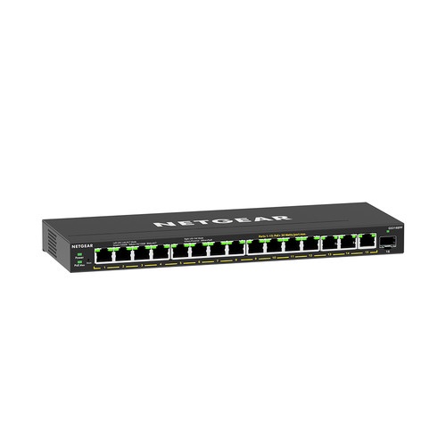 NETGEAR GS316EPP 16 Port Gigabit PoE+ SmartManaged Plus Switch L2 +SFP M