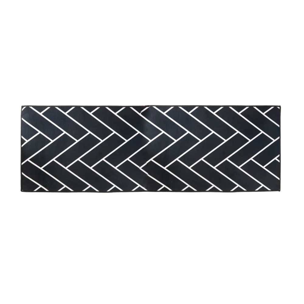 (BISA COD) FTIHSHP SkDays Keset Dapur Anti-slip Living Room Kitchen Balcony Rug - D320