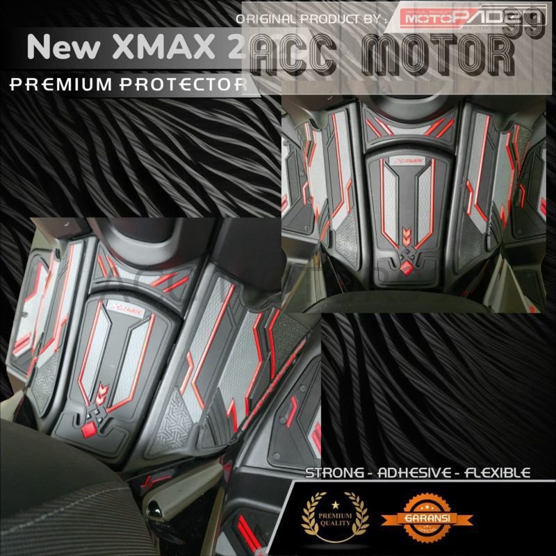 Stiker Rubber Tankpad Deckpad Yamaha XMAX 2023