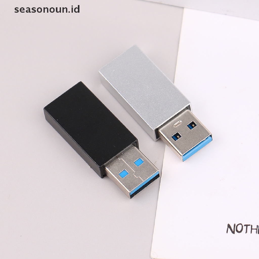 Seasonoun USB Data Blocker Mendukung Pengisian Daya Hingga 5V/2.4A Untuk Android IOS Windows Sistem Blackberry Melindungi Dukungan Keamanan Data  Konektor USB Male To Female 3.0 USB Data Blocke
