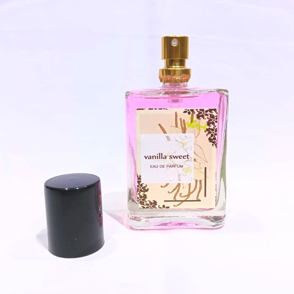 Parfum Vanilla Sweet Premium Eau De Parfume / Parfum Pengharum Badan Pria dan Wanita Wangi Tahan Lama / Body Spray EDP Minyak Wangi Semprot Parfume 60ML