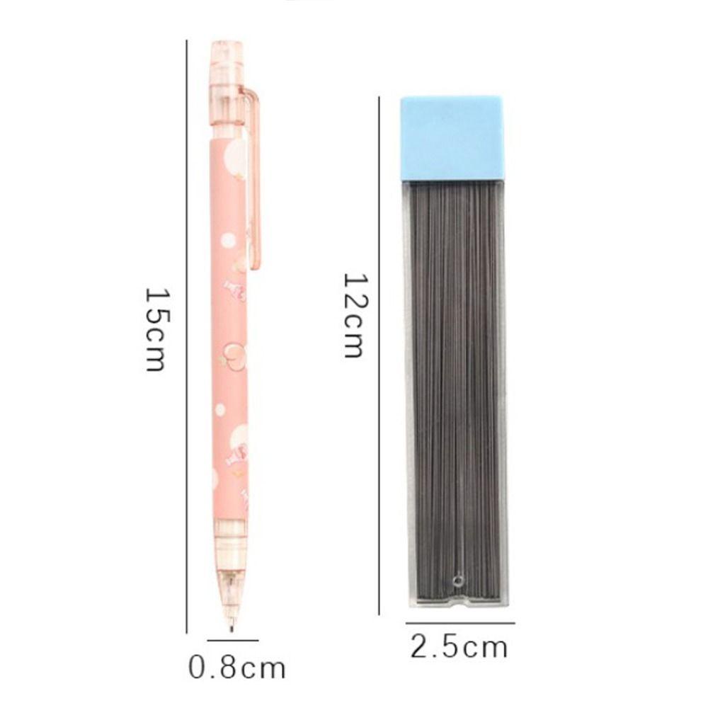 Refill Pensil Mekanik Agustina Honey Peach 0.5mm Gambar Perlengkapan Seni Alat Kantor Menulis Sketching Pencils