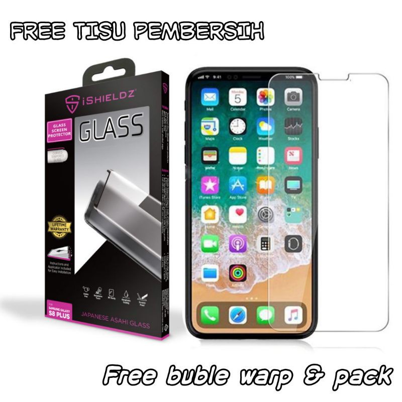 Tempered Glass Tg Kaca Bening Antigores INFINIX NOTE 7 LITE  / Screen Guard Protect NOTE 7 LITE