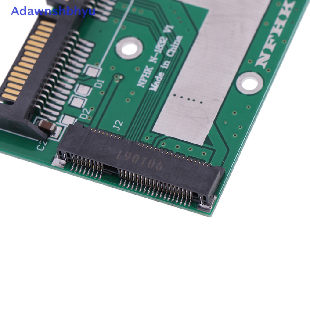 Adhyu mSATA ssd Ke 2.5 ''SATA 6.0gps adapter converter Kartu Modul Papan mini pcie ssd ID