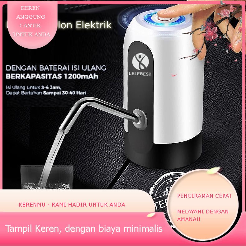 Lelebest Hydro Kerenmu Pompa Galon Elektrik Dispenser Air Minum Gallon
