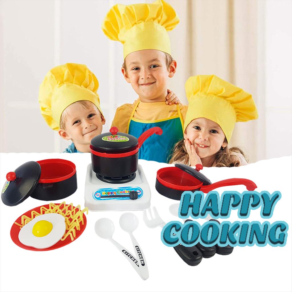 Mainan Edukasi Masak-Masakan / Mainan Anak Memasak Happy Cooking New LM9