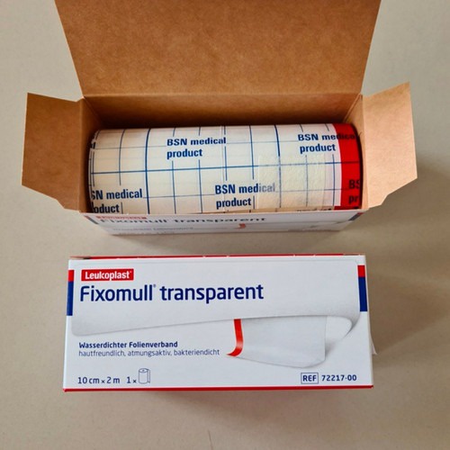 Fixomull Transparent 10cm × 2m - Fixomull Transparan BSN