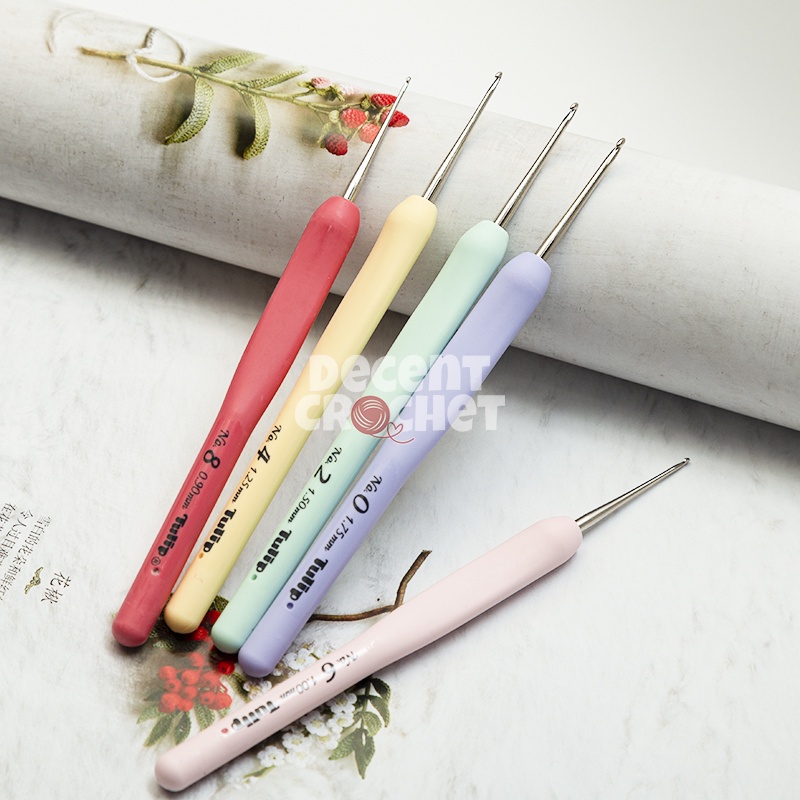 [SATUAN] Hakpen - Jarum Rajut - Tulip - Sucre Beads Crochet