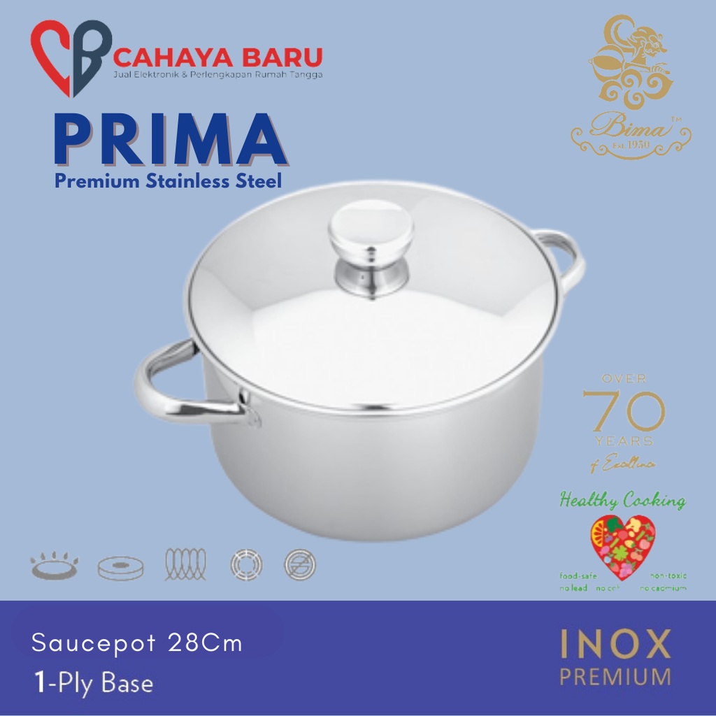 BIMA PRIMA SAUCEPOT 28CM