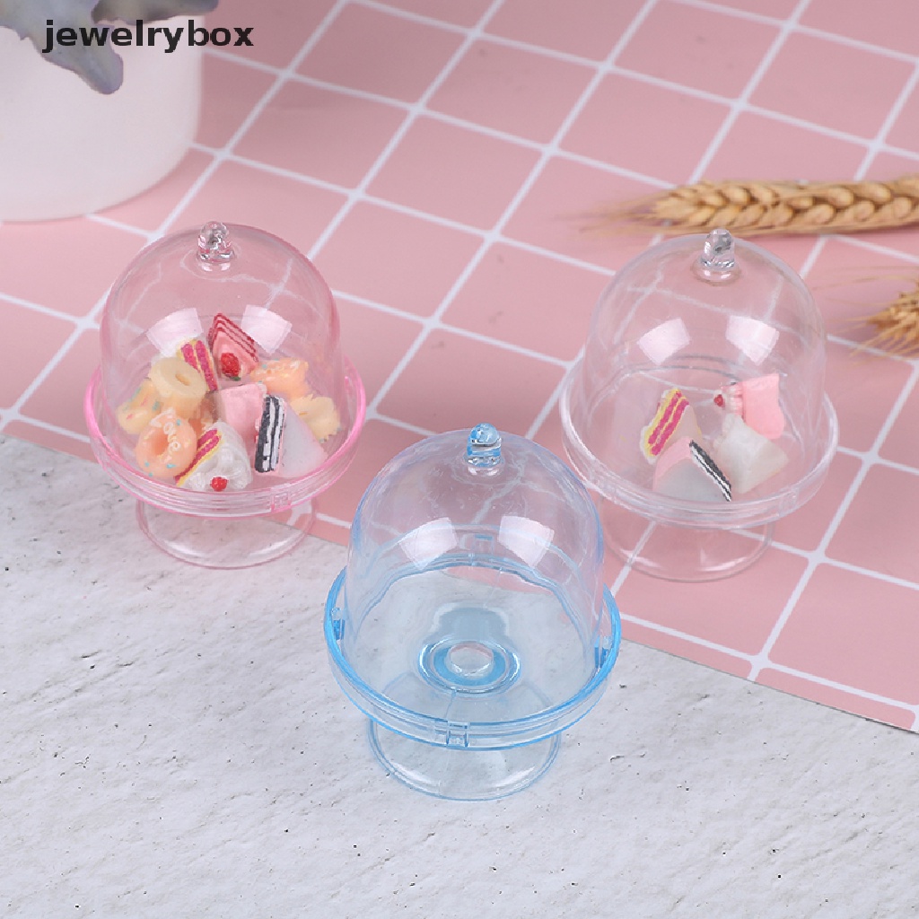 [jewelrybox] 1per12rumah Boneka Miniatur Toples Simulasi Aksesoris dessert model Mainan Butik