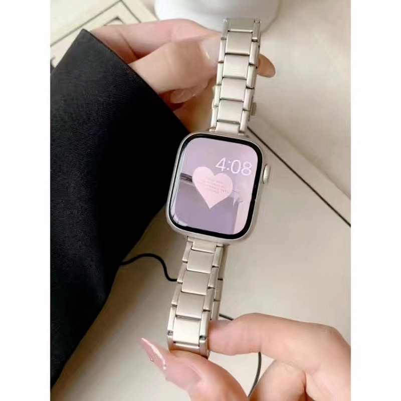 [In Stock] Tahan Air Pelindung Layar Kaca+Bumper Frame hard Case Untuk Apple watch Series7 6 SE 5 4 3 2 1 cover Tempered glass film iwatch 45mm 41mm 44mm 40mm 42mm 38mm Case