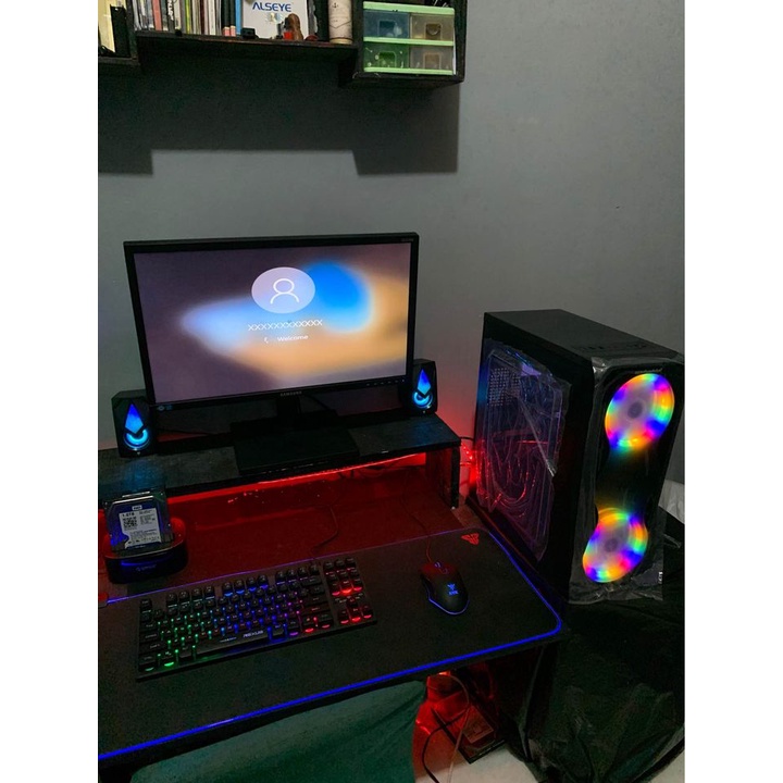 Pc rakitan Core i5 3470 Ssd Hdd Fullset Siap Pakai &amp; Bergaransi 1 tahun