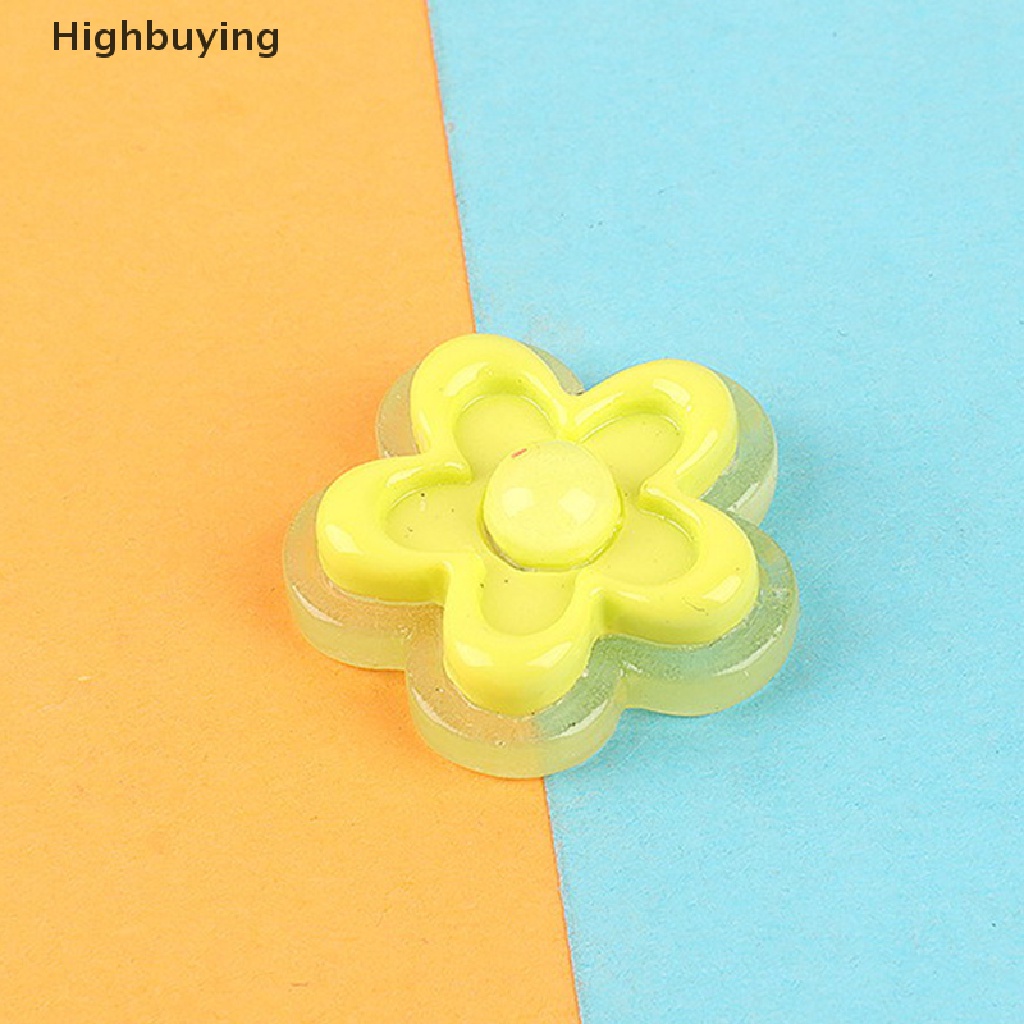 Hbid 5Pcs Luminous Love Rabbit Resin Aksesoris DIY Lem Krim Jepit Rambut Bahan Perhiasan Gesper Sepatu Aksesoris Glory