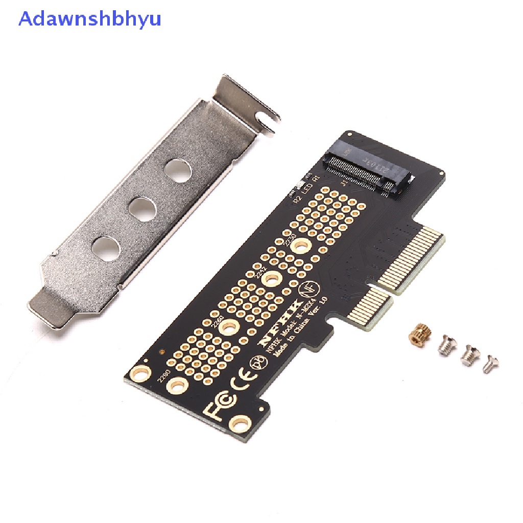 Adhyu NVMe PCIe M 2 NGFF SSD to adapter card PCI express x 4 to M.2 card with bracket ID