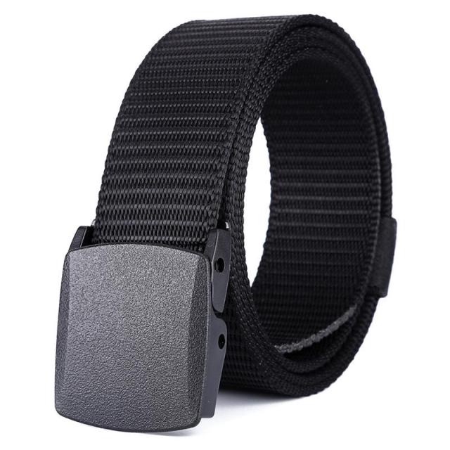 Sabuk  Ikat Pinggang Pria Wanita Kanvas Nylon Canvas Armi Military Premium Ikat Pinggang Anti X-Ray Automatic Belt Tactical Murah Bisa Cod Surabaya Sidoarjo Malang
