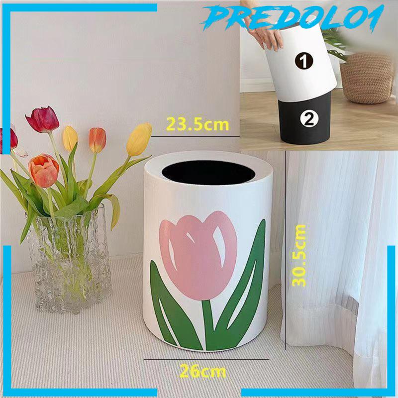 [Predolo1] Organizer Tempat Penyimpanan Tong Sampah Multifungsi Dustbin Untuk Asrama Kamar Mandi Kantor