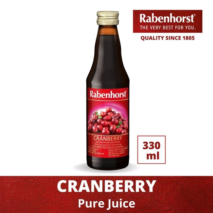 

Rabenhorst Cranberry Pure Juice 330ml