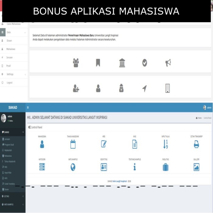 Source Code Sistem Informasi Akademik Sekolah Sisfo/Siakad