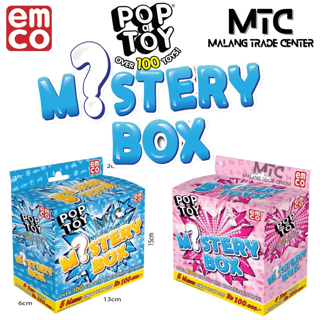 Emco Pop A Toy Mistery Box Mainan Surprise Anak