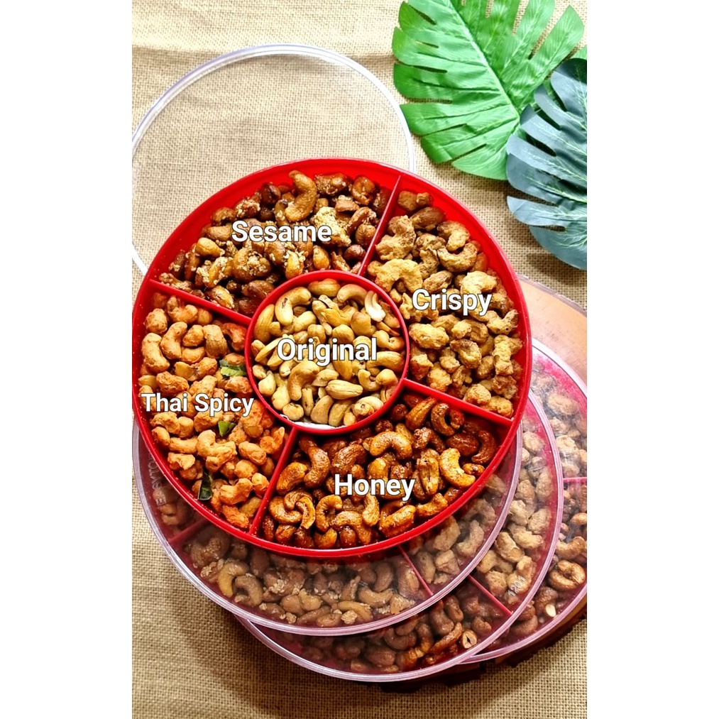 

Kacang Mede Matang Toples Viral Mete 5 Varian Rasa Kacang Mente Utuh 900 Gram