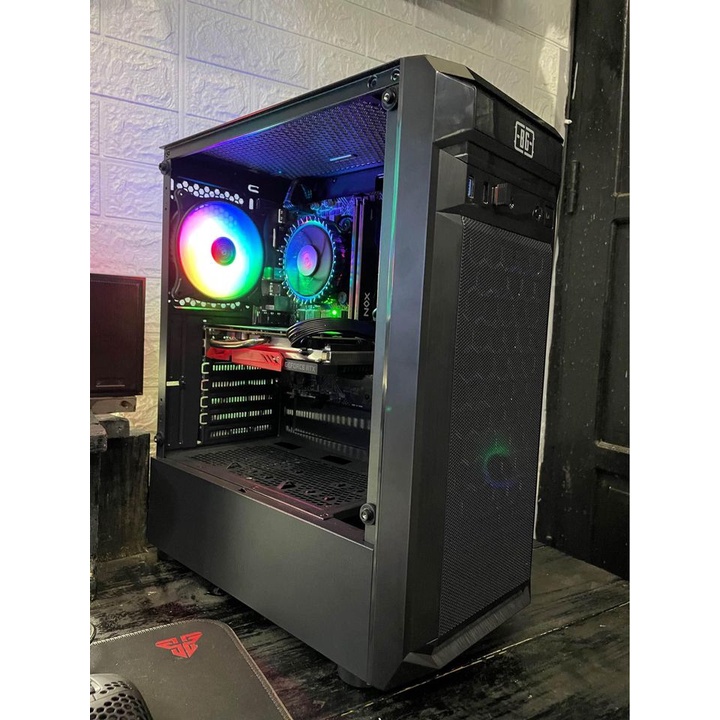 PC Rakitan Intel Core i3 10105F ( GTX 1650 4GB ) Gen 10 Siap Gaming editing &amp; Rendering